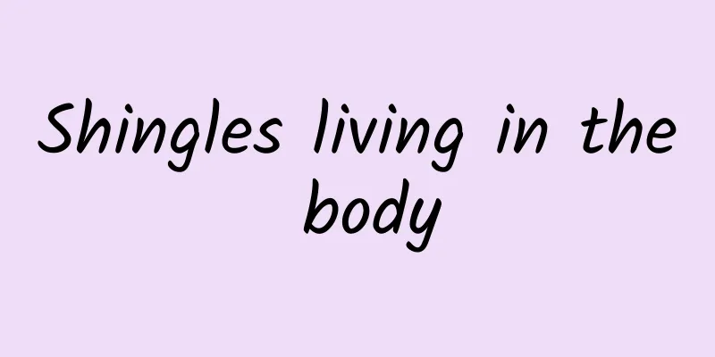 Shingles living in the body
