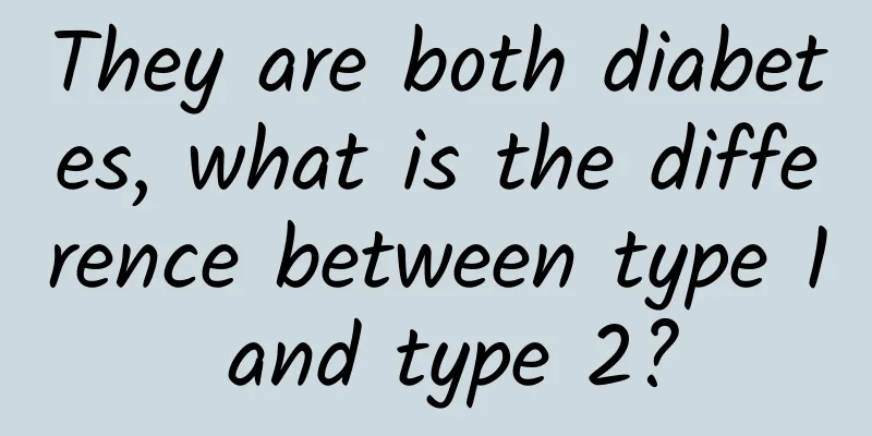 They are both diabetes, what is the difference between type 1 and type 2?