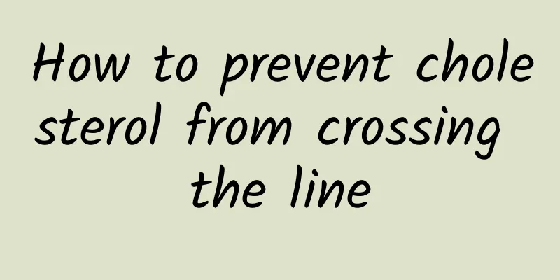 How to prevent cholesterol from crossing the line