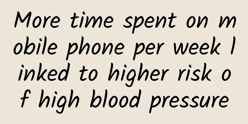 More time spent on mobile phone per week linked to higher risk of high blood pressure