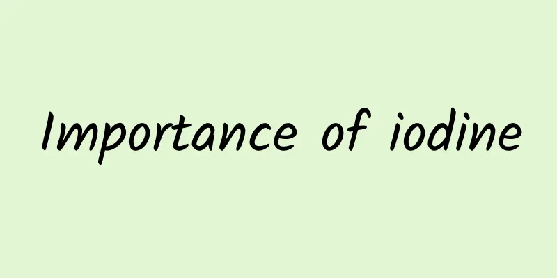 Importance of iodine
