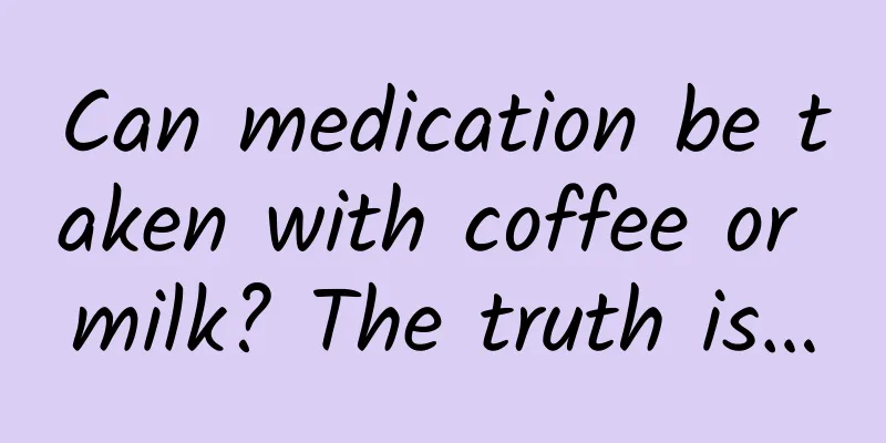 Can medication be taken with coffee or milk? The truth is…