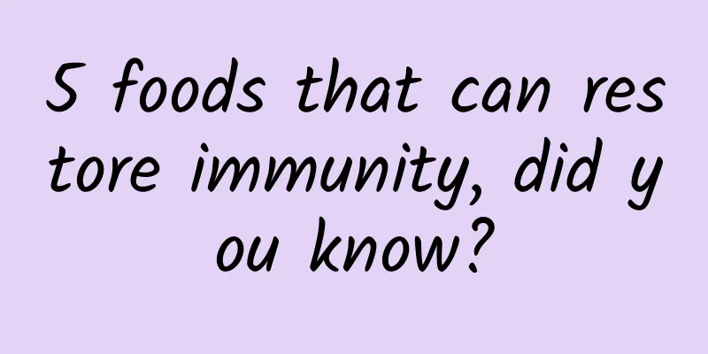 5 foods that can restore immunity, did you know?