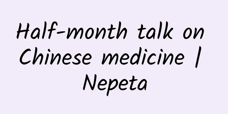 Half-month talk on Chinese medicine | Nepeta