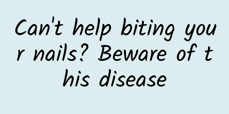 Can't help biting your nails? Beware of this disease