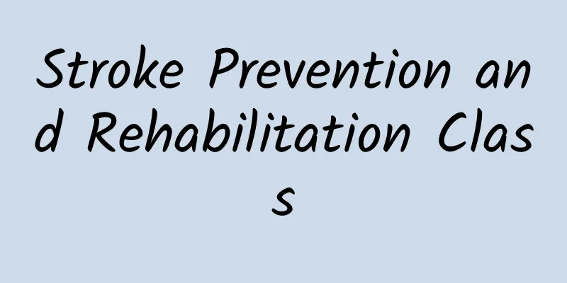 Stroke Prevention and Rehabilitation Class