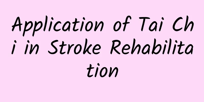 Application of Tai Chi in Stroke Rehabilitation