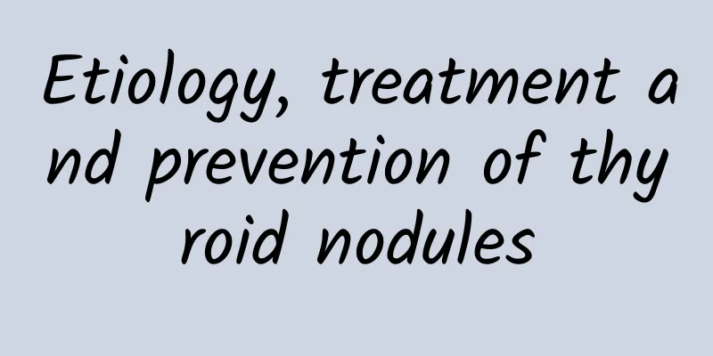 Etiology, treatment and prevention of thyroid nodules