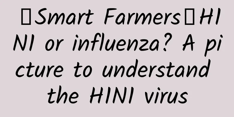【Smart Farmers】H1N1 or influenza? A picture to understand the H1N1 virus