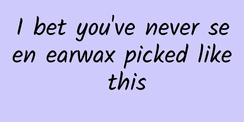 I bet you've never seen earwax picked like this