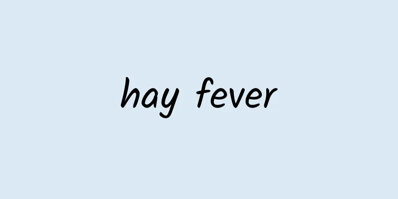hay fever
