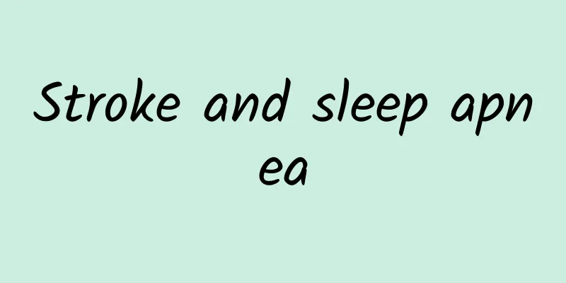 Stroke and sleep apnea