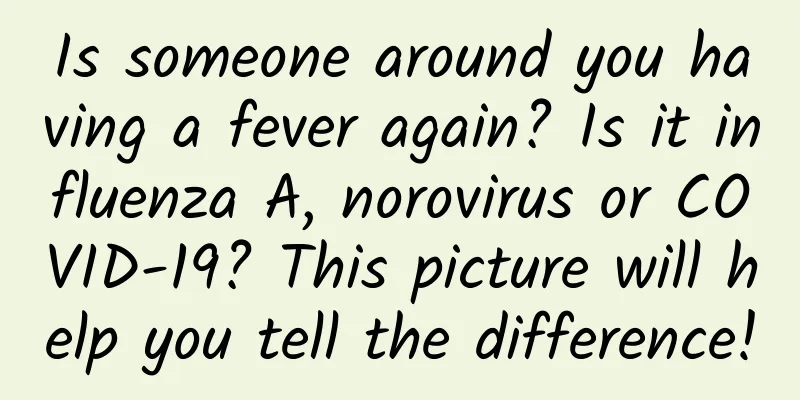 Is someone around you having a fever again? Is it influenza A, norovirus or COVID-19? This picture will help you tell the difference!