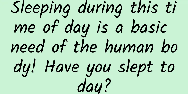 Sleeping during this time of day is a basic need of the human body! Have you slept today?