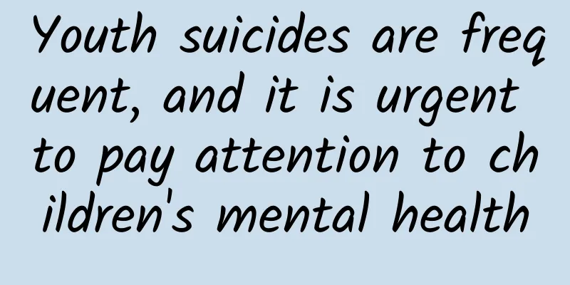 Youth suicides are frequent, and it is urgent to pay attention to children's mental health