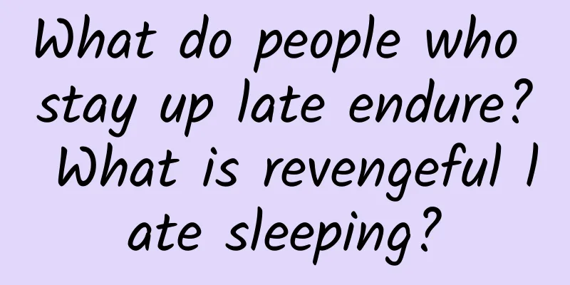 What do people who stay up late endure? What is revengeful late sleeping?