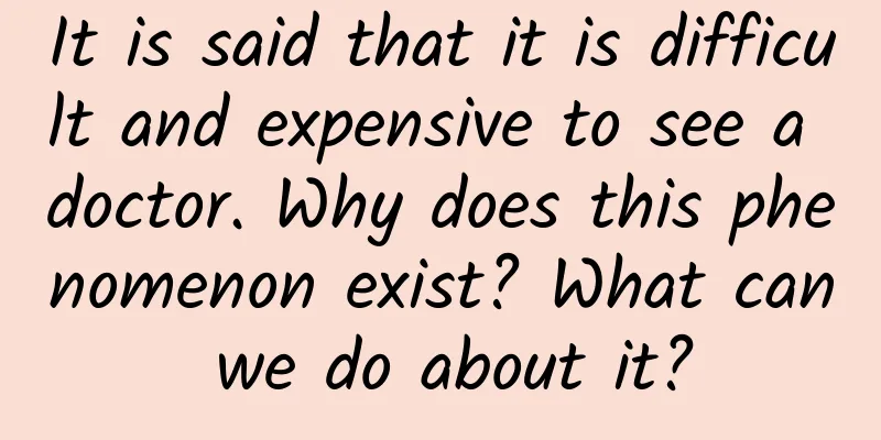 It is said that it is difficult and expensive to see a doctor. Why does this phenomenon exist? What can we do about it?