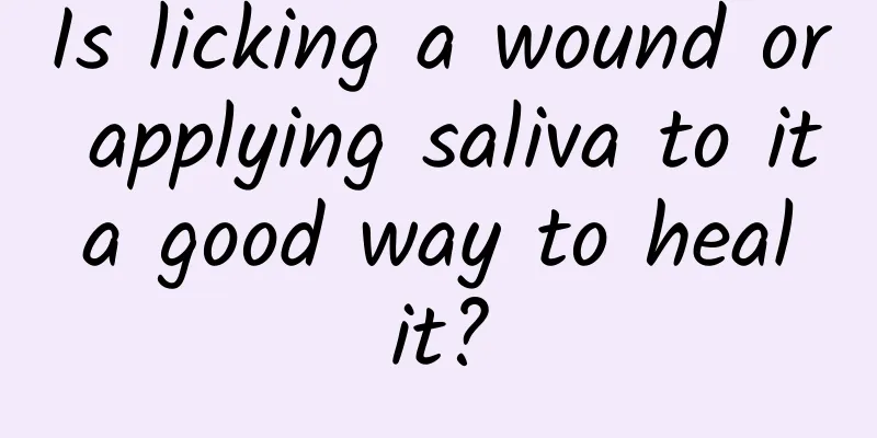 Is licking a wound or applying saliva to it a good way to heal it?
