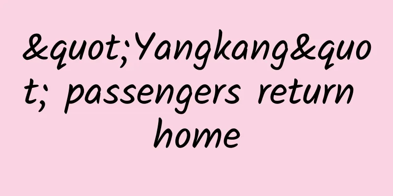 "Yangkang" passengers return home