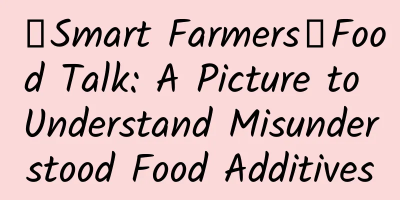 【Smart Farmers】Food Talk: A Picture to Understand Misunderstood Food Additives