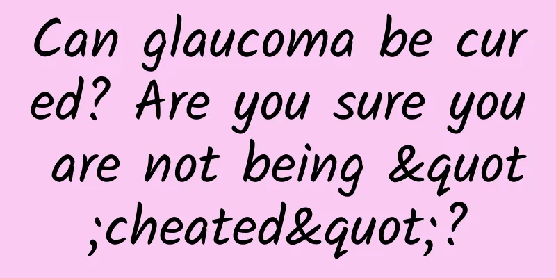 Can glaucoma be cured? Are you sure you are not being "cheated"?