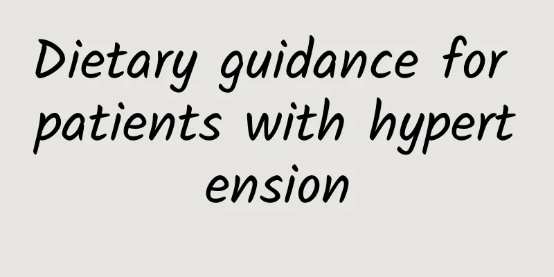 Dietary guidance for patients with hypertension