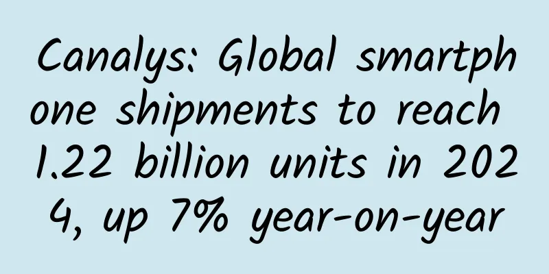 Canalys: Global smartphone shipments to reach 1.22 billion units in 2024, up 7% year-on-year