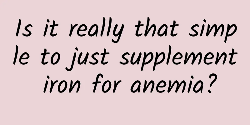 Is it really that simple to just supplement iron for anemia?