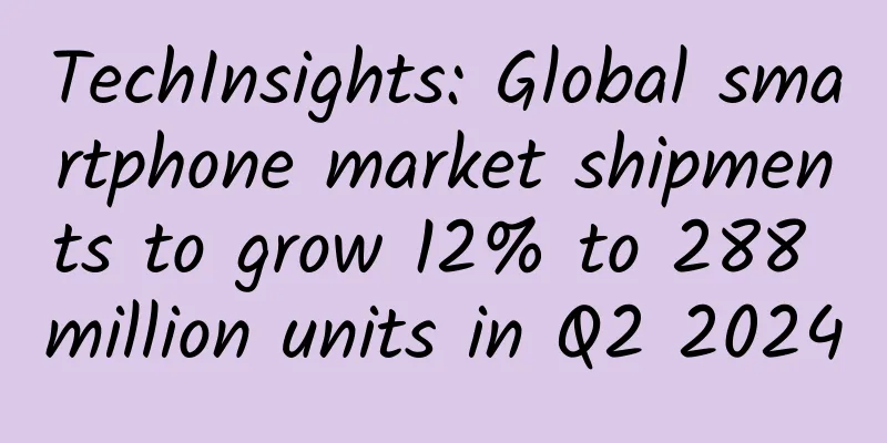 TechInsights: Global smartphone market shipments to grow 12% to 288 million units in Q2 2024