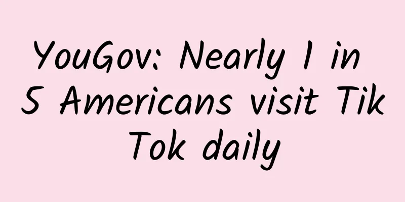 YouGov: Nearly 1 in 5 Americans visit TikTok daily