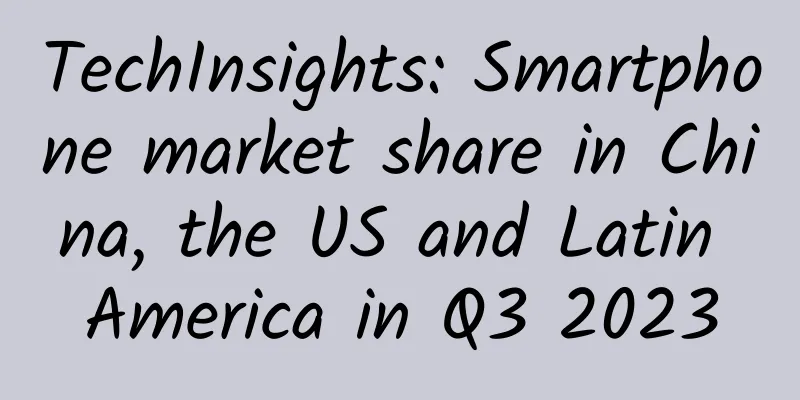 TechInsights: Smartphone market share in China, the US and Latin America in Q3 2023