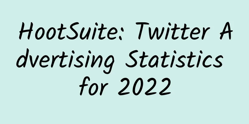 HootSuite: Twitter Advertising Statistics for 2022