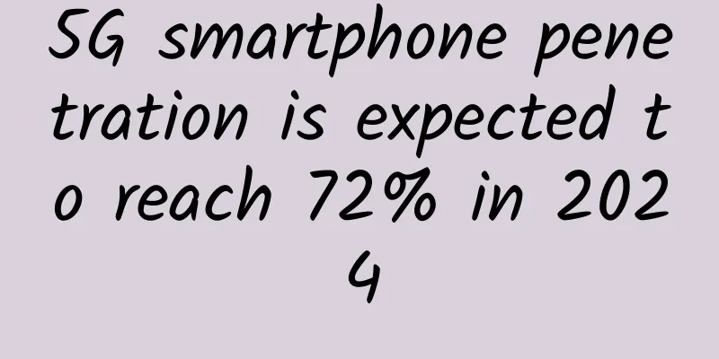 5G smartphone penetration is expected to reach 72% in 2024