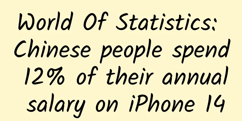 World Of Statistics: Chinese people spend 12% of their annual salary on iPhone 14