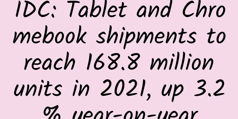 IDC: Tablet and Chromebook shipments to reach 168.8 million units in 2021, up 3.2% year-on-year