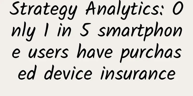 Strategy Analytics: Only 1 in 5 smartphone users have purchased device insurance