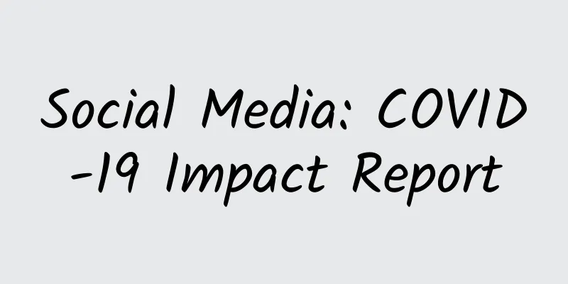 Social Media: COVID-19 Impact Report