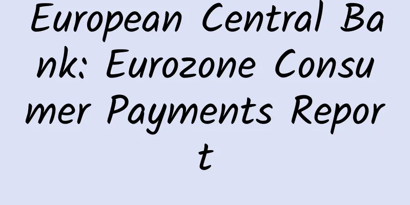 European Central Bank: Eurozone Consumer Payments Report