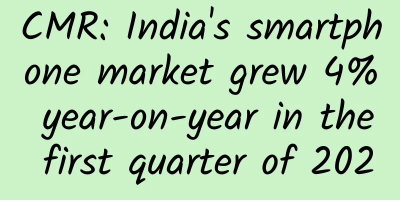 CMR: India's smartphone market grew 4% year-on-year in the first quarter of 2020