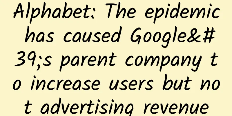 Alphabet: The epidemic has caused Google's parent company to increase users but not advertising revenue