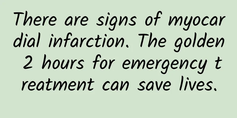 There are signs of myocardial infarction. The golden 2 hours for emergency treatment can save lives.
