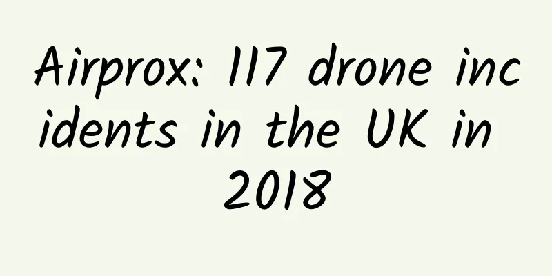 Airprox: 117 drone incidents in the UK in 2018