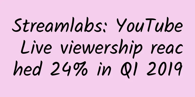 Streamlabs: YouTube Live viewership reached 24% in Q1 2019