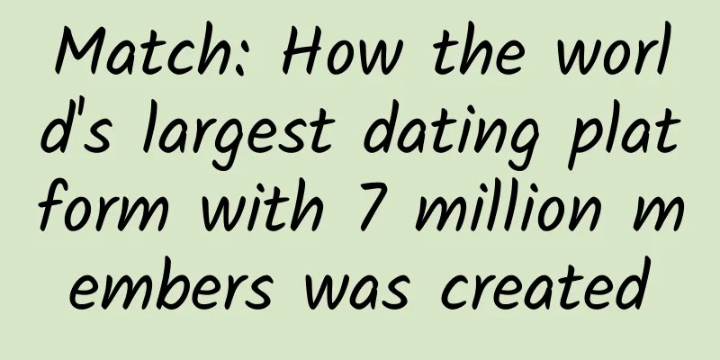 Match: How the world's largest dating platform with 7 million members was created