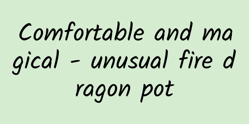 Comfortable and magical - unusual fire dragon pot