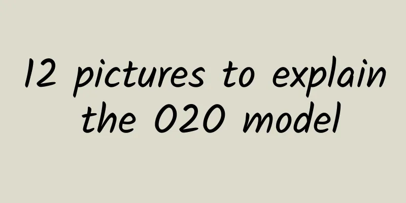 12 pictures to explain the O2O model