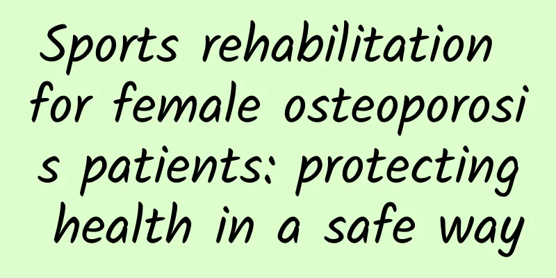 Sports rehabilitation for female osteoporosis patients: protecting health in a safe way