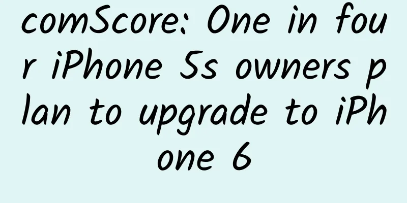 comScore: One in four iPhone 5s owners plan to upgrade to iPhone 6