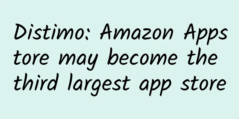 Distimo: Amazon Appstore may become the third largest app store