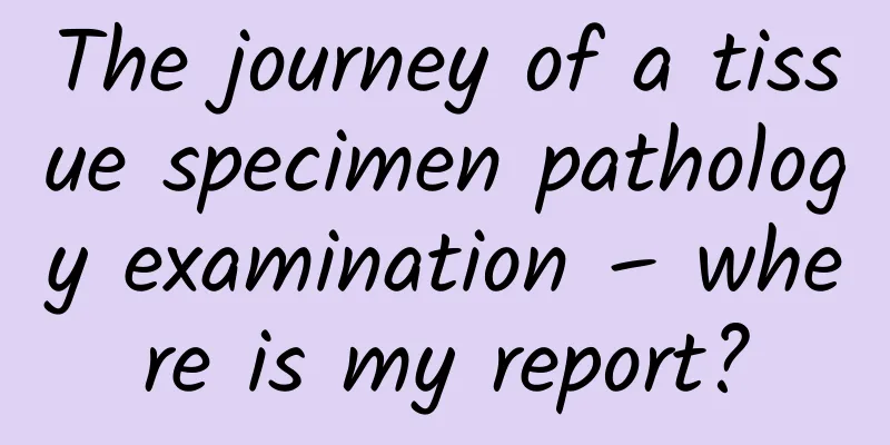 The journey of a tissue specimen pathology examination – where is my report?
